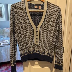 Marc Shale equestrian sweater 2000’s